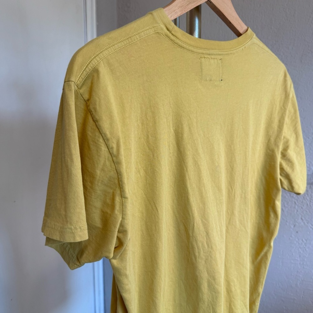 EUC Retrobrand Mustard Yellow Pink Floyd Graphic T-Shirt Size Small - Picture 6 of 9